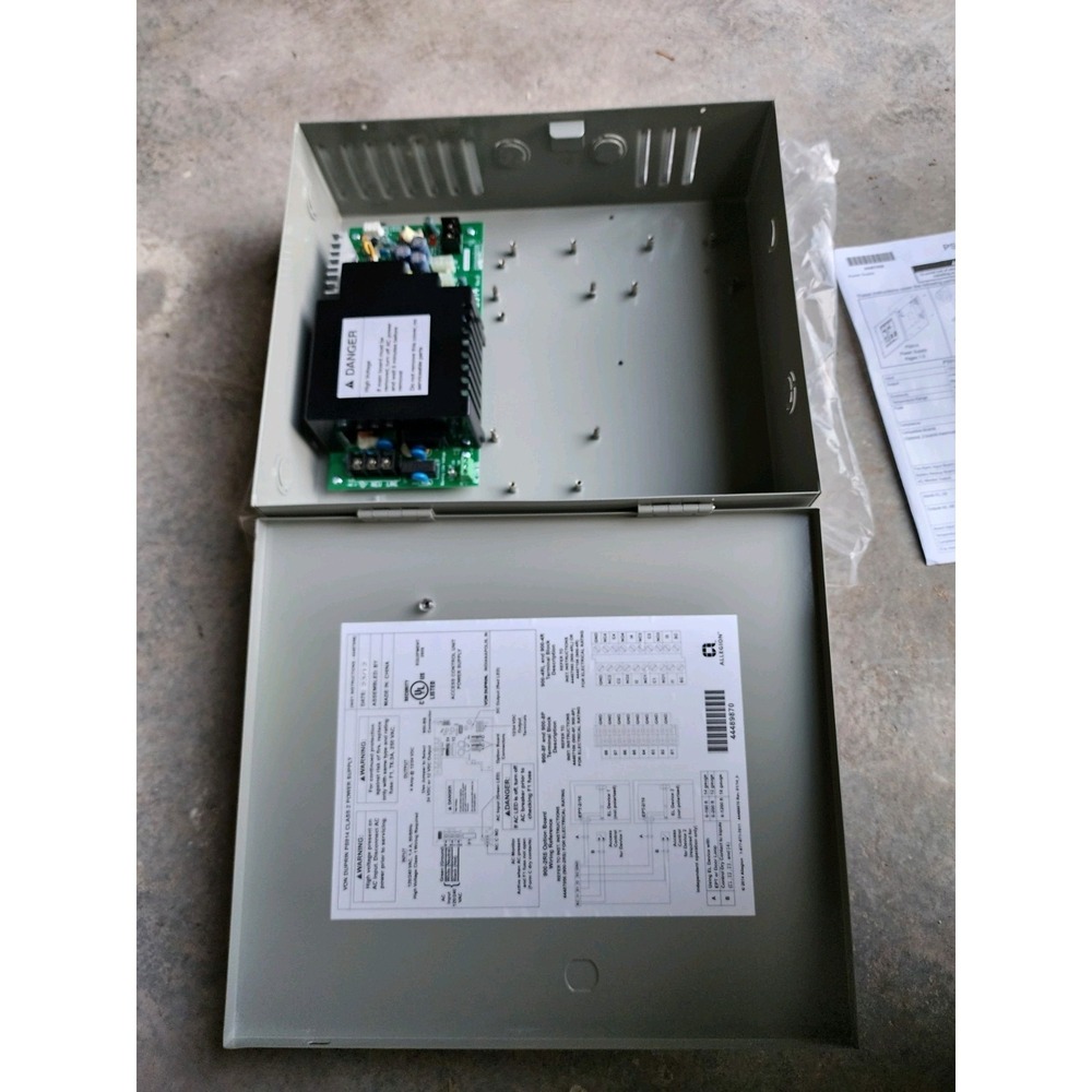 Von Duprin PS914 Power Supply 4A 12/24VDC Gray Access Control Security Inrush NW